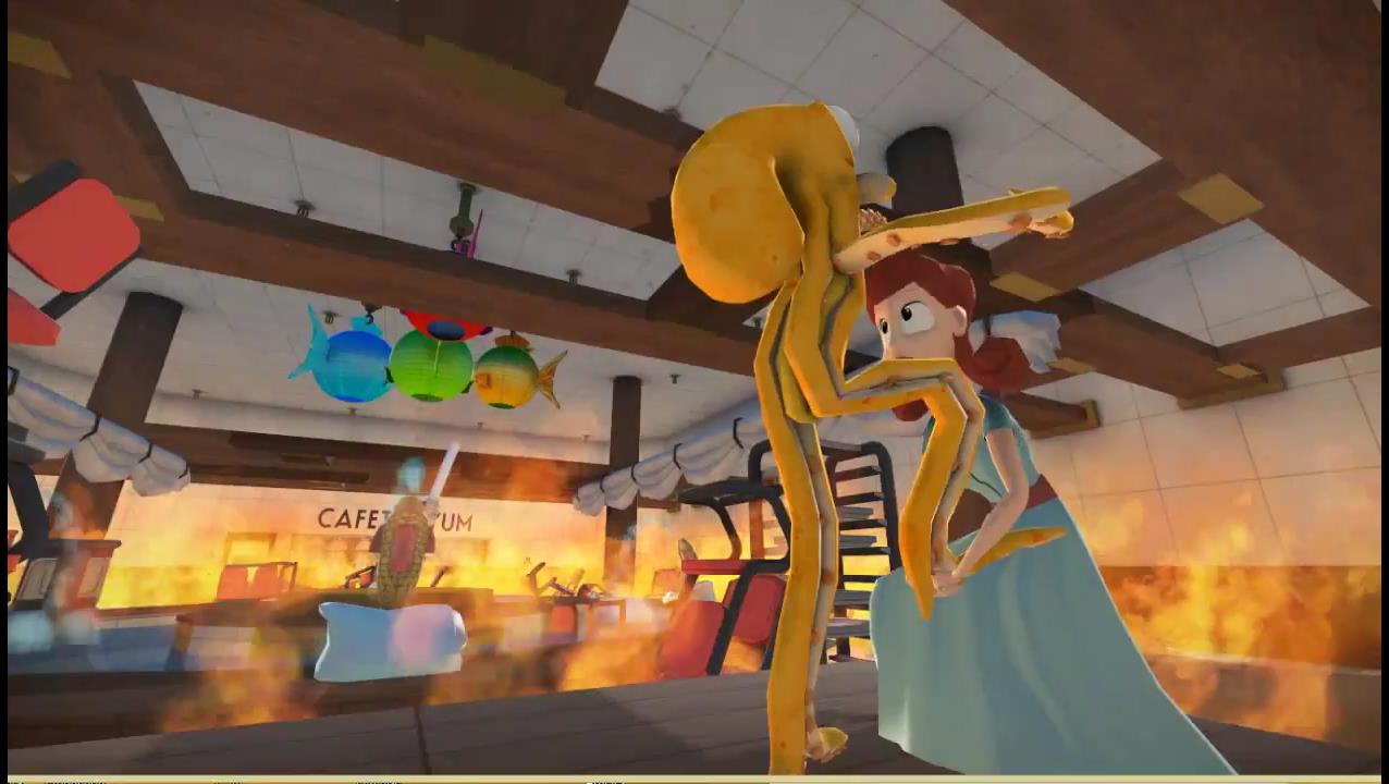 Octodad Hot Concessions Rafters.