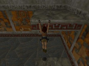 Tomb Raider 1 Level 2 Second Door Ledge