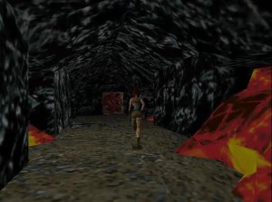 Tomb Raider 1 Level 15 Lava Room