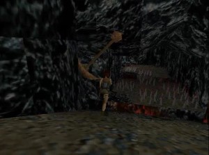 Tomb Raider 1 Level 15 Spiked Swinging Blade Trap