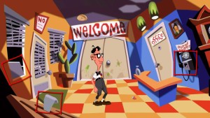 Day of the Tentacle Remastered Entrance