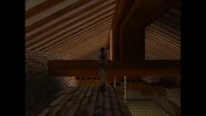 Tomb Raider 2 Level 2 Wooden Beam