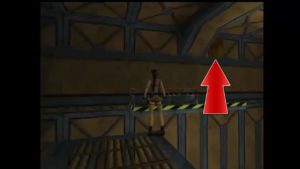 Tomb Raider 2 Level 5 Walkway Room Tunnel