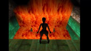 Tomb Raider 2 Level 16 Lava Trapdoor