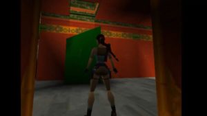 Tomb Raider 2 Level 16 Sloped Pillar