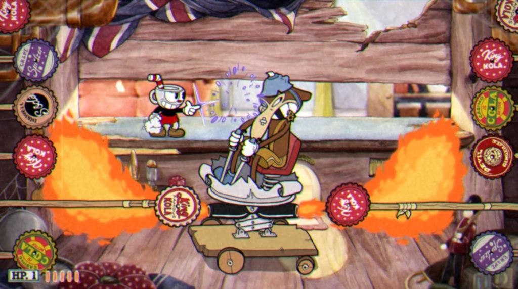 Cuphead Murine Corps Flamethrower - Gamer Walkthroughs