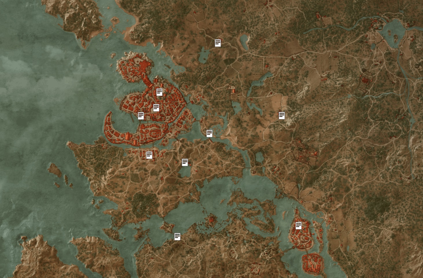 The witcher 3 novigrad map фото 74