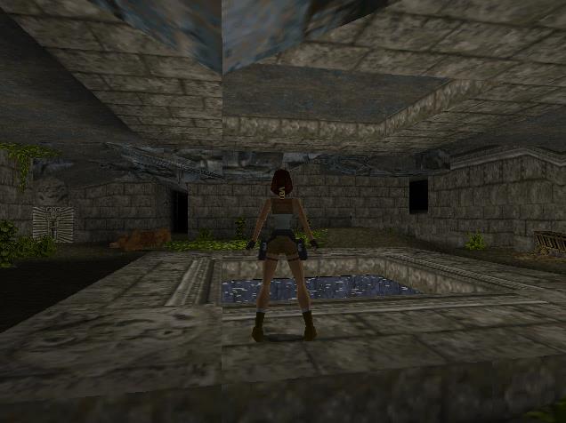 Tomb Raider 1 Level 2 Center Pool