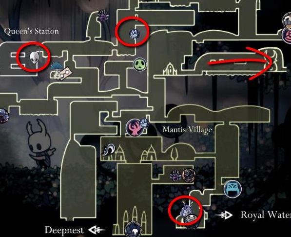 All grub locations hollow knight map - hetyspin
